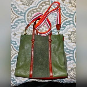 Fossil green purse